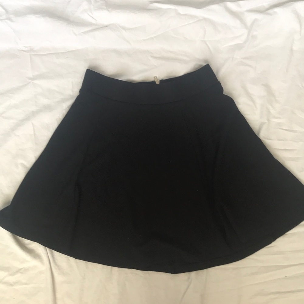 Black Skater Skirt